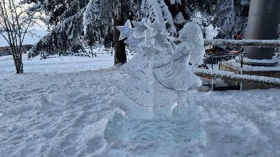 Eisfigur Sterntaler